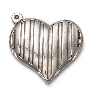 Stainless Steel Color Heart 304 Stainless Steel Pendants