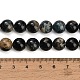 Natural Blue Tourmaline Beads Strands(GG-NH0002-A01-10mm)-4