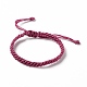 Waxed Polyester Braided Cord Bracelet(BJEW-B065-02)-2