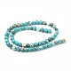 Natural Howlite Beads Strands(G-L555-02-6mm)-6
