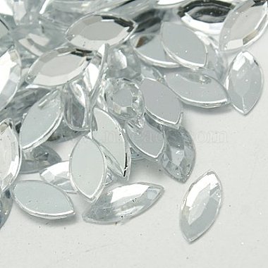 Imitation Taiwan Acrylic Rhinestone Cabochons(GACR-A021-7x15mm-01)-2