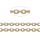 Brass Cable Chains(CHC-034Y-G)-1