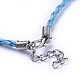 Mixed Color Imitation Leather Necklace Cords(X-NCOR-R026-M)-4