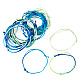 32Pcs 4 Colors Nylon Thread Bracelets Making(BJEW-TAC0068)-2