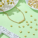 75Pcs 3 Styls Rack Plating Brass Beads(KK-ME0001-97)-4