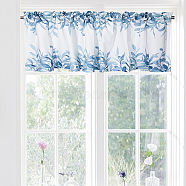Polyester Curtain Purdah, for Home Wall Drapes Window Decoration, Rectangle, Leaf, 460x1320mm(AJEW-WH0506-014)