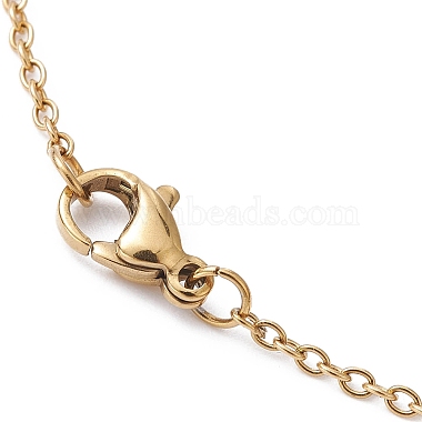 Collier pendentif croix en perles naturelles de qualité a pour femmes(NJEW-JN04414)-4