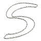 304 acier inoxydable colliers corde chaîne(NJEW-M205-01P)-1