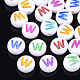 Initial Acrylic Beads(X-OACR-E001-20W)-1