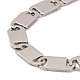 201 Stainless Steel Oval Mariner Link Chain Necklace(NJEW-F222-37P-05)-3