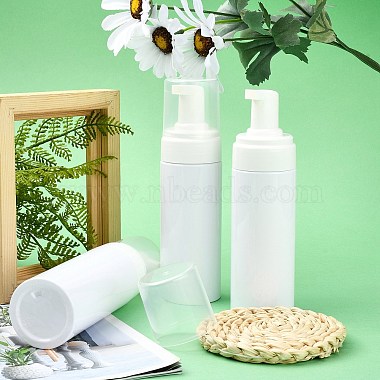 Distributeurs de savon moussant en plastique pour animaux de compagnie rechargeables de 150 ml(TOOL-WH0080-52B)-5