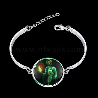 Halloween Torch Luminous Bracelets(BJEW-BB14743)-2