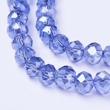 Chapelets de perles en verre galvanoplastique(EGLA-A034-T4mm-A17)-3