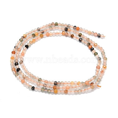 Natural Mixed Rutilated Quartz Beads Strands(G-G106-A24-01)-2