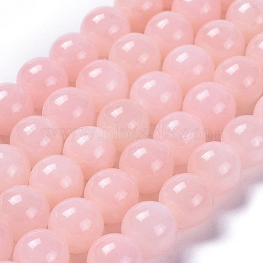 Natural Mashan Jade Round Beads Strands(X-G-D263-10mm-XS02)-2