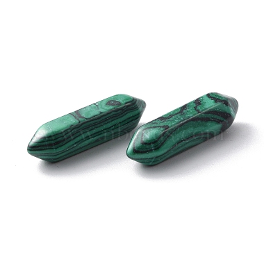 malachite synth&eacute;tique &agrave; facettes(FIND-WH0155-040I)-2