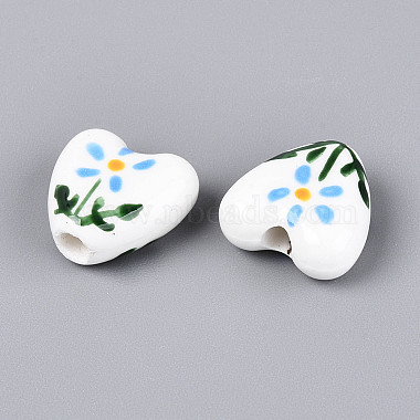 Handmade Porcelain Ceramic Beads(PORC-T134-28C)-3