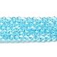 Transparent Electroplate Glass Beads Strands(GLAA-F029-2mm-C20)-1