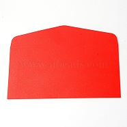 Iridescent Paper Envelope, Rectangle, Red, 157x220x0.5mm(DIY-WH0225-81G)