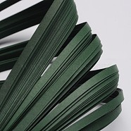 Quilling Paper Strips, Dark Slate Gray, 530x5mm, about 120strips/bag(X-DIY-J001-5mm-B36)