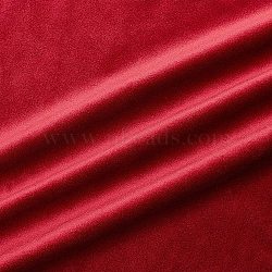 Velvet Fabric, Clothing Accessories, for DIY Bags Wallet Glasses Cloth Craft Projects, Red, 150x100x0.02cm(DIY-WH0168-98B)
