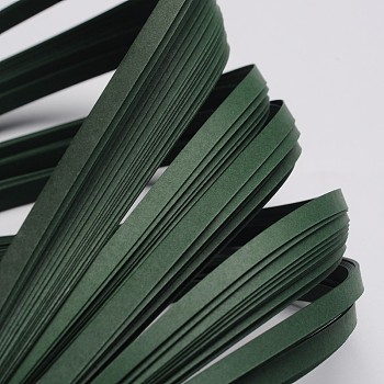 Quilling Paper Strips, Dark Slate Gray, 530x5mm, about 120strips/bag