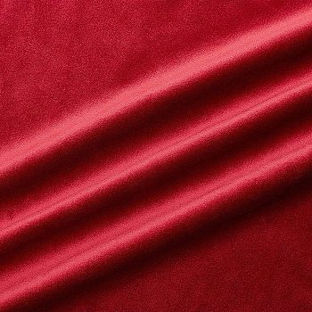 Velvet Fabric, Clothing Accessories, for DIY Bags Wallet Glasses Cloth Craft Projects, Red, 150x100x0.02cm