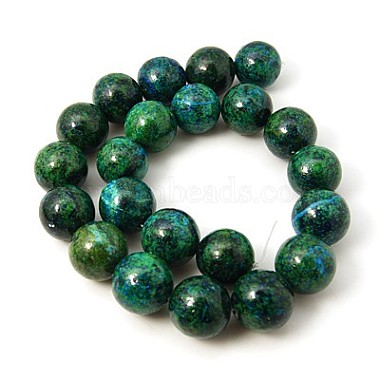 Synthetic Chrysocolla Beads Strands(G-L529-B01-10mm)-4