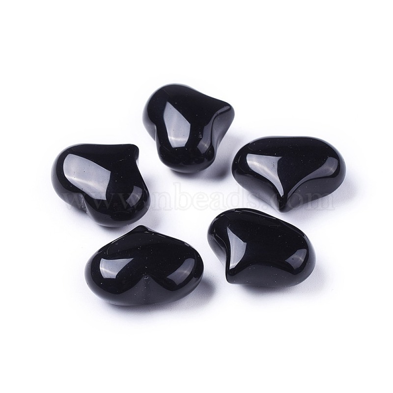 Black Onyx Tumbled - Healing Stone - 20-25mm (1) 1