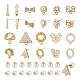 22Pcs 11 Style Alloy Stud Earrings(FIND-TA0002-47)-1