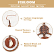 6 Pairs 6 Style Flower & Ring & Teardrop & Leaf Alloy Dangle Earrings Sets with Enamel(EJEW-FI0001-62)-4