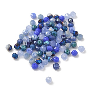 Electroplate Glass Beads(GLAA-D020-01G)-2