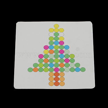 Árbol de navidad de los abalorios cuadrados melty diy funde abalorios conjuntos: los hama beads(DIY-R064-03)-3