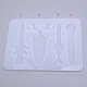 Self Defence Keychain Silicone Molds(DIY-TAC0007-97A)-1