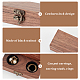 2-Slot Rectangle Wood Couple Ring Display Boxs(RDIS-WH0016-09)-4