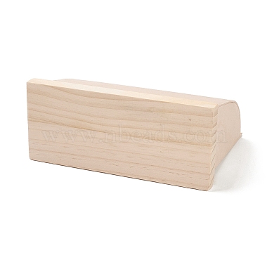 madera cubierta con expositores de collares de terciopelo(NDIS-A002-01C)-4