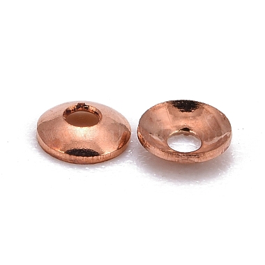 Brass Tiny Bead Cones(X-KK-O043-04RG)-3