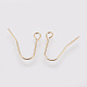 Brass Earring Hooks(KK-R058-144G)-2