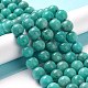 Natural Gemstone Amazonite Round Beads Strands(G-O017-10mm-08C)-5