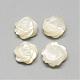 Natural White Shell Mother of Pearl Shell Cabochons(SSHEL-R042-11)-1