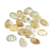 Synthetic Jade Cabochons, Oval, 6x4x2~2.5mm(G-A094-01A-37)