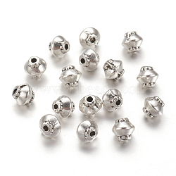 Antique Silver Bicone Spacer Beads(X-LF0256Y-NF)