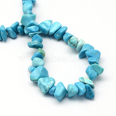 Dyed Synthetic Turquoise Stone Bead Strands(X-G-R192-B24)-2