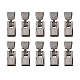 Alloy Snap Lock Clasps(PALLOY-TAC0009-24AS)-1