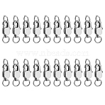20Pcs Stainless Steel Lobster Claw Clasps, for Jewelry Making, Stainless Steel Color, 15mm(STAS-DC0015-61)