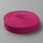 20M Cotton Polyester Ribbon, for Garment Accessories, Fuchsia, 7/8 inch(22mm), about 21.87 Yards(20m)/Roll(OCOR-WH0090-036J)