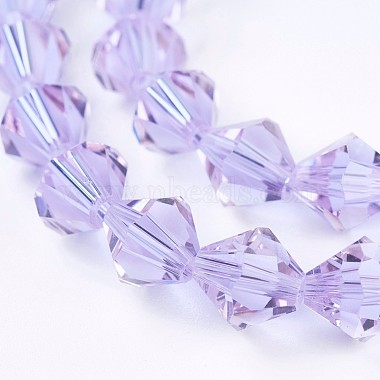 Faceted Imitation Austrian Crystal Bead Strands(G-M180-8mm-04A)-2
