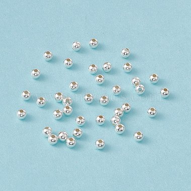 en argent sterling perles d'espacement(X-STER-A010-3mm-239A)-4