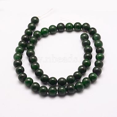 Natural Taiwan Jade Beads Strands(G-E380-04-6mm)-2