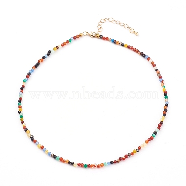 Colorful Natural Agate Necklaces